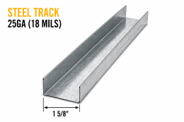 1 5/8" Track 25ga