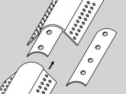 3/4" R Bullnose Splicer