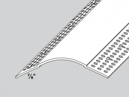 1 1/2" R Bullnose Splayed Corner Bead