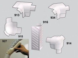 1 1/2" R Bullnose Molded Corners & Accessories