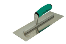 Circle Brand Signature Series Flat Finishing Trowel with ErgoGrip Handle