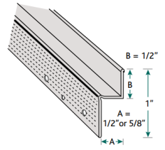 D-300 Drywall Reveal Trim