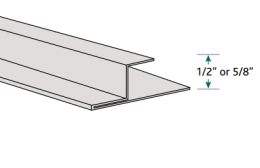 D-800 Drywall Reveal Trim