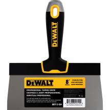 DEWALT Stainless Steel Taping Knife with Soft Grip Handle