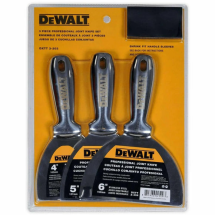 DEWALT Welded Stainless Steel Joint Knife Set - 4", 5", 6"