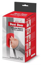 Dust Door 3" x 7' Adhesive Zippers