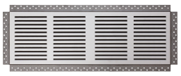 Envisivent Removable Flush Air Return, 30” x 8”