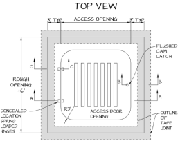 Louver Radius Hinged