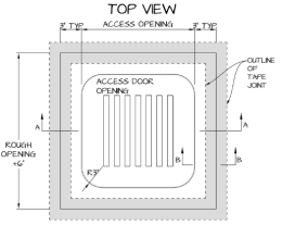 Louver Radius Pop-out