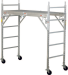 Circle Brand 6' Aluminum Rolling Tower Scaffold
