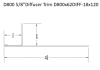 D-800 Drywall Diffuser Trims