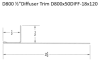 D-800 Drywall Diffuser Trims