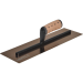 LEVEL5 Curved Blade Finishing Trowel with Leather Handle