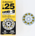 Ramset Yellow .25 Caliber Disc Shot