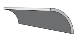Radius 1/4 Profile