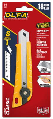 18mm L-1 Ratchet Lock Utility Knife