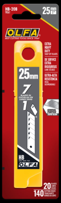 OLFA 25mm HB Silver Snap Blade