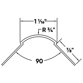3/4" Large Bullnose Corner Bead and Archway