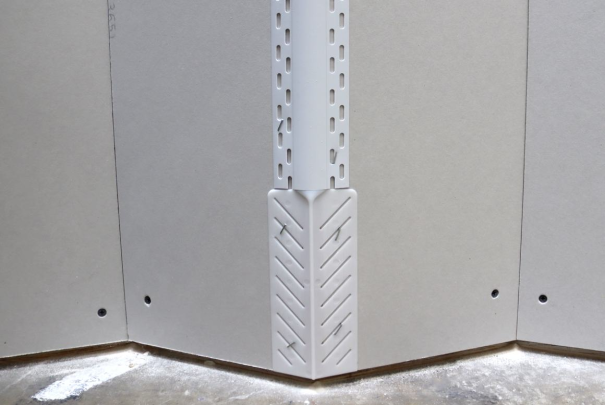 3/8" Medium Bullnose Splayed Corner Bead