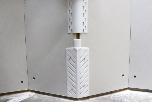 3/8" Medium Bullnose Splayed Corner Bead