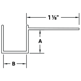 Architectural F Reveal Bead