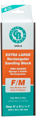 Circle Brand Extra Large Rectangular Sanding Block