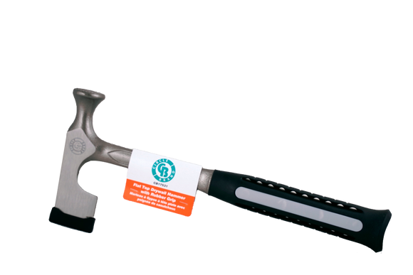 Circle Brand Flat Top Drywall Hammer with Rubber Handle
