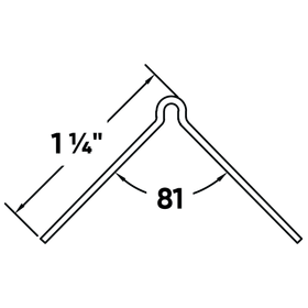 Closed Angle Corner Bead