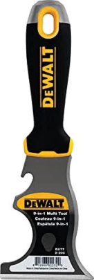 DEWALT 9-in-1 Painters Tool with Soft Grip Handle