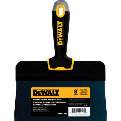 DEWALT Big Back Blue Steel Taping Knives with Soft Grip Handle