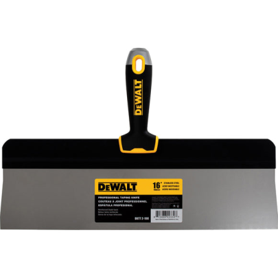 DEWALT Big Back Stainless Steel Taping Knife with Soft Grip Handle