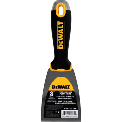 DEWALT Carbon Steel Joint Knives with Soft Grip Handle