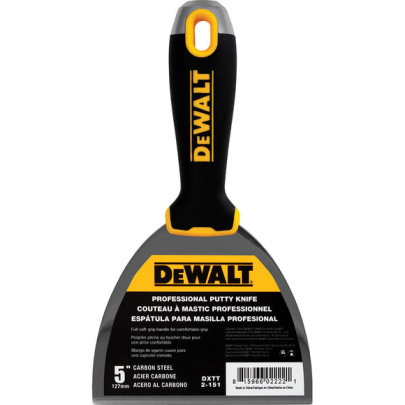 DEWALT Carbon Steel Joint Knives with Soft Grip Handle