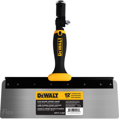 DEWALT Stainless Steel Offset T-Knife with Adaptor - Flex