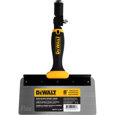DEWALT Stainless Steel Offset T-Knife with Adaptor - Flex