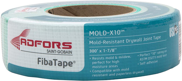 FibaFuse FibaTape Mold-X10 Mold-Resistant Drywall Tape