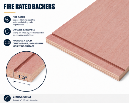Fire Rated Backers