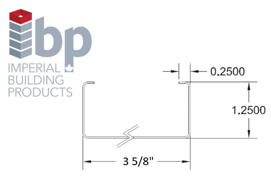 IBP - 3 5/8" Steel Stud 25ga