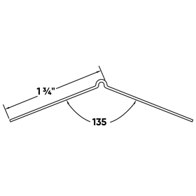 Jumbo Splayed Corner