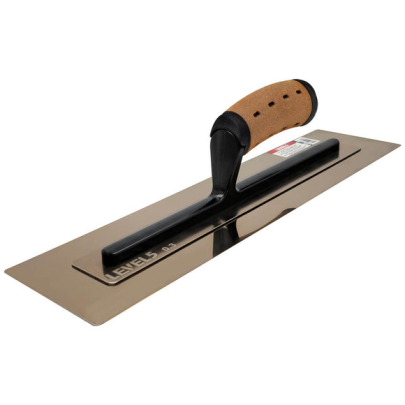 LEVEL5 ULTRA FLEX Flat Finishing Trowel with Leather Handle