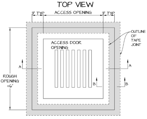 Louver Square Pop-out