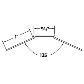 Medium Chamfer Bead® Splayed