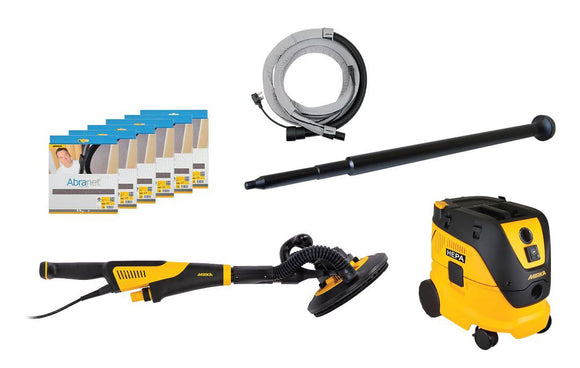 Mirka® LEROS-S Short-Reach Sander & Dust Extractor Kit