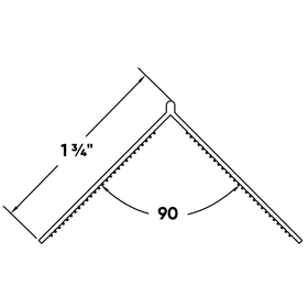 Mud Set Rigid Jumbo Corner Bead