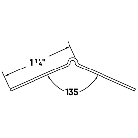 Outside Splayed Corner Bead