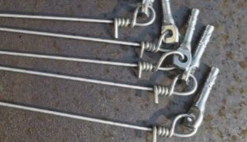 Pre-Twisted Hanger Wire With Anchor