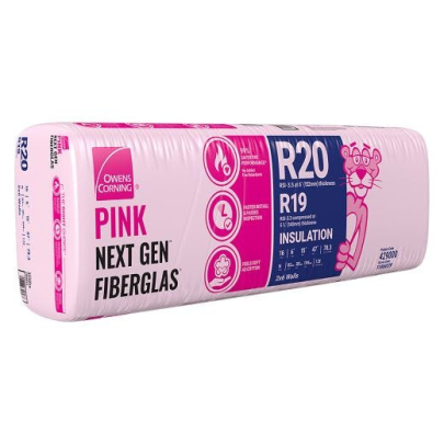 R-20 Pink Next Gen Fiberglas 6in