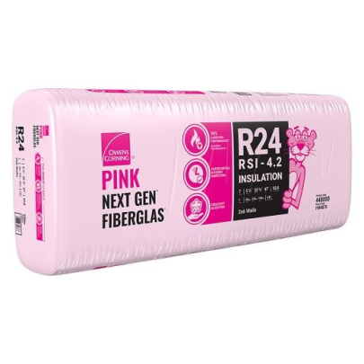 R-24 Pink Next Gen Fiberglas 6in