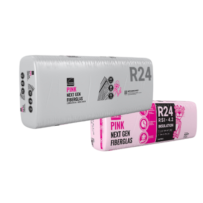 R-24 Pink Next Gen Fiberglas 6in