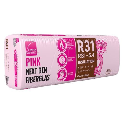 R-31 Pink Next Gen Fiberglas 9-1/4